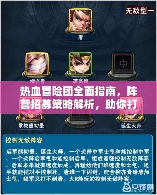 熱血冒險(xiǎn)團(tuán)全面指南，陣營(yíng)招募策略解析，助你打造無(wú)敵最強(qiáng)陣容！