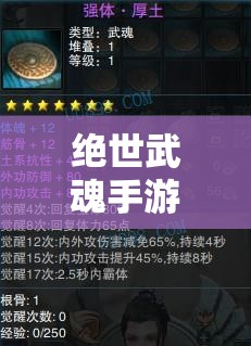 絕世武魂手游攻略，揭秘最強(qiáng)T0職業(yè)，助你輕松稱霸游戲江湖秘籍