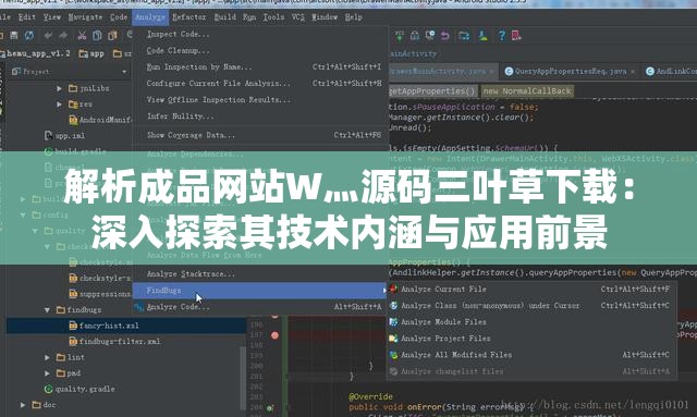 解析成品網(wǎng)站W(wǎng)灬源碼三葉草下載：深入探索其技術(shù)內(nèi)涵與應(yīng)用前景