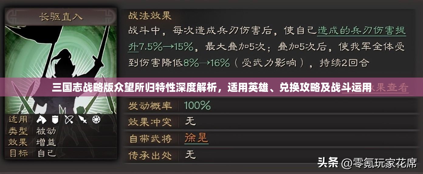 三國(guó)志戰(zhàn)略版眾望所歸特性深度解析，適用英雄、兌換攻略及戰(zhàn)斗運(yùn)用
