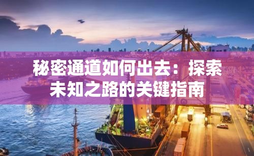 秘密通道如何出去：探索未知之路的關鍵指南