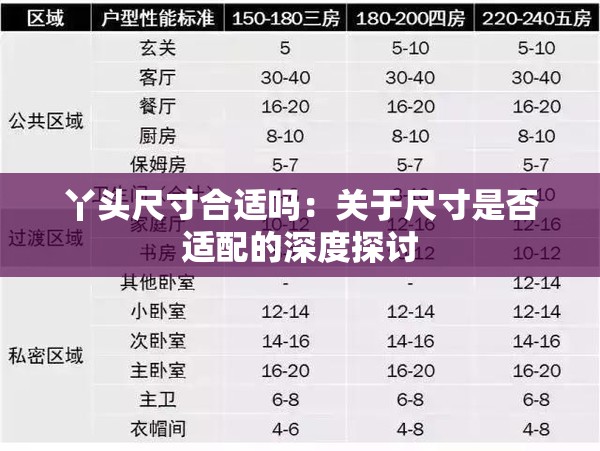 丫頭尺寸合適嗎：關于尺寸是否適配的深度探討