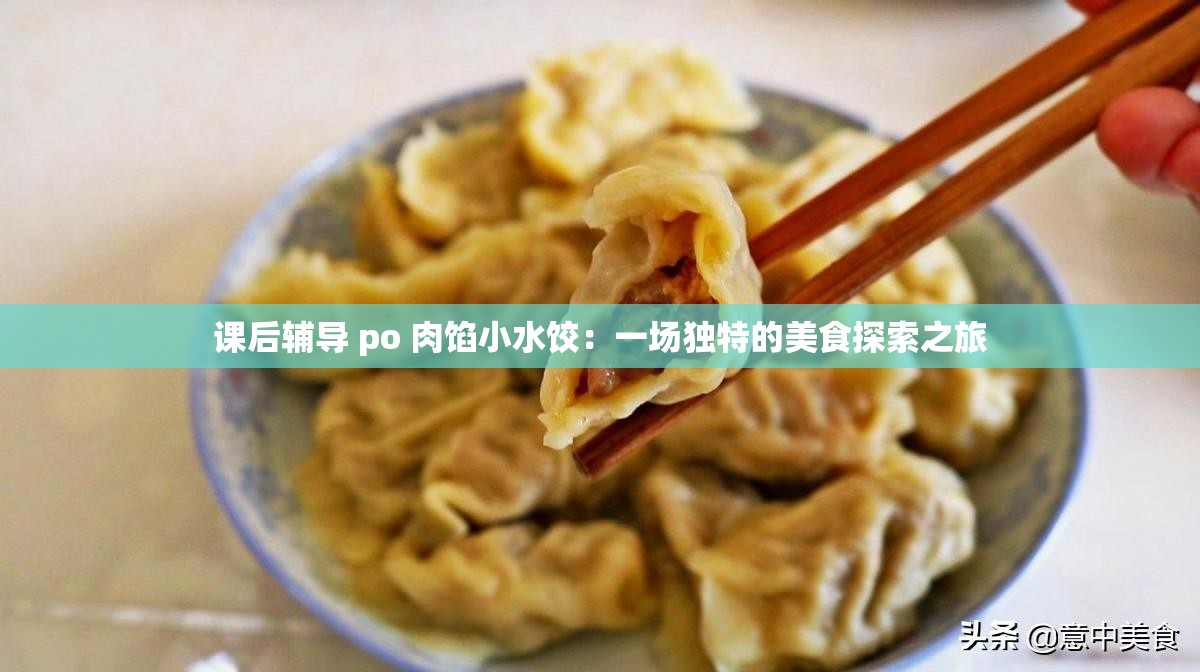 課后輔導 po 肉餡小水餃：一場獨特的美食探索之旅