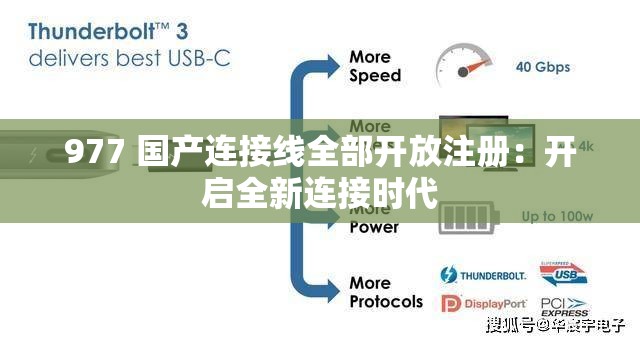 977 國產(chǎn)連接線全部開放注冊(cè)：開啟全新連接時(shí)代