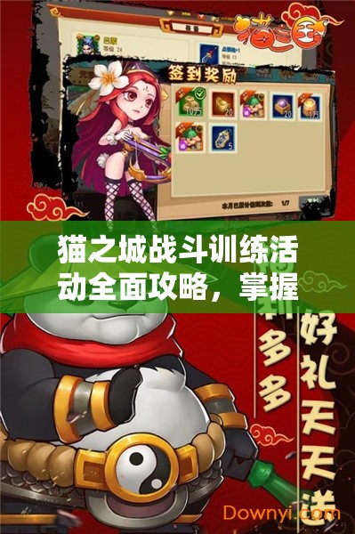 貓之城戰(zhàn)斗訓(xùn)練活動(dòng)全面攻略，掌握高效管理與資源利用的策略藝術(shù)