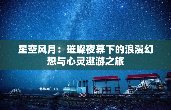 星空風月：璀璨夜幕下的浪漫幻想與心靈遨游之旅