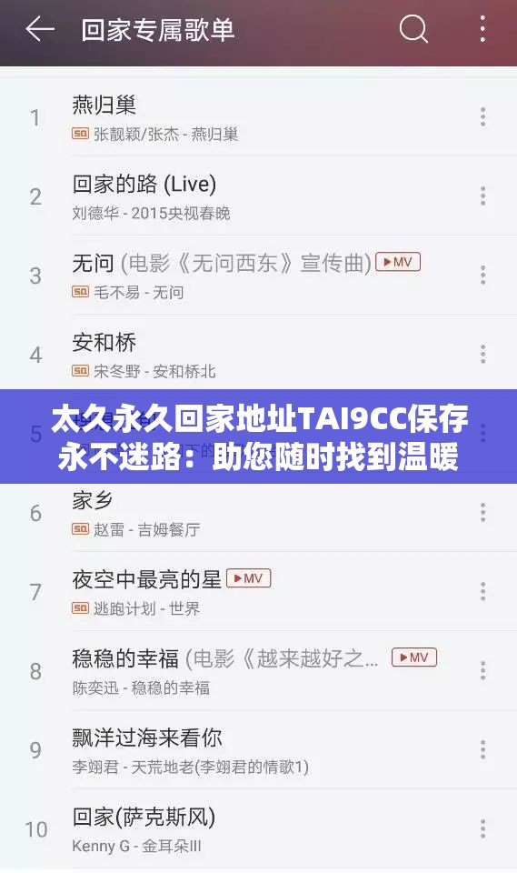 太久永久回家地址TAI9CC保存永不迷路：助您隨時找到溫暖的港灣