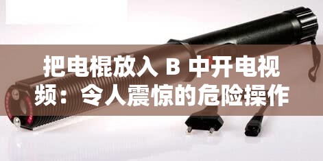 把電棍放入 B 中開電視頻：令人震驚的危險操作應(yīng)被禁止