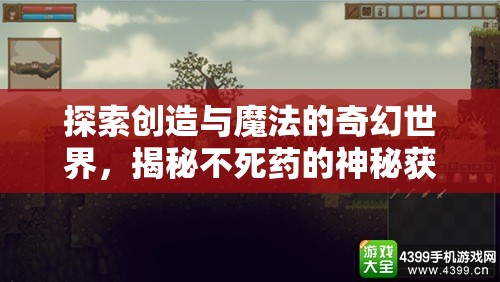 探索創(chuàng)造與魔法的奇幻世界，揭秘不死藥的神秘獲取之旅與奧秘