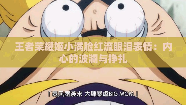 王者榮耀姬小滿(mǎn)臉紅流眼淚表情：內(nèi)心的波瀾與掙扎