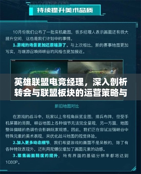 英雄聯(lián)盟電競(jìng)經(jīng)理，深入剖析轉(zhuǎn)會(huì)與聯(lián)盟板塊的運(yùn)營(yíng)策略與機(jī)制