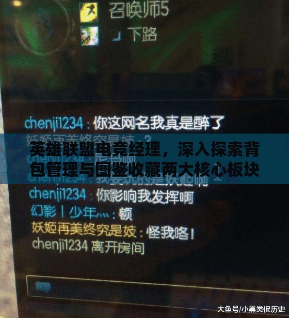 英雄聯(lián)盟電競(jìng)經(jīng)理，深入探索背包管理與圖鑒收藏兩大核心板塊
