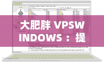 大肥胖 VPSWINDOWS ：提供穩(wěn)定高效的服務(wù)體驗
