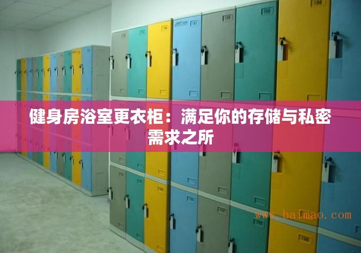 健身房浴室更衣柜：滿足你的存儲(chǔ)與私密需求之所