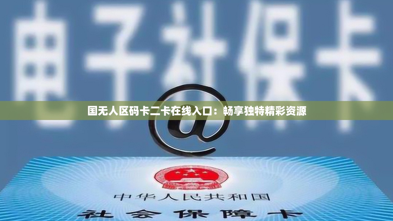 國(guó)無(wú)人區(qū)碼卡二卡在線入口：暢享獨(dú)特精彩資源