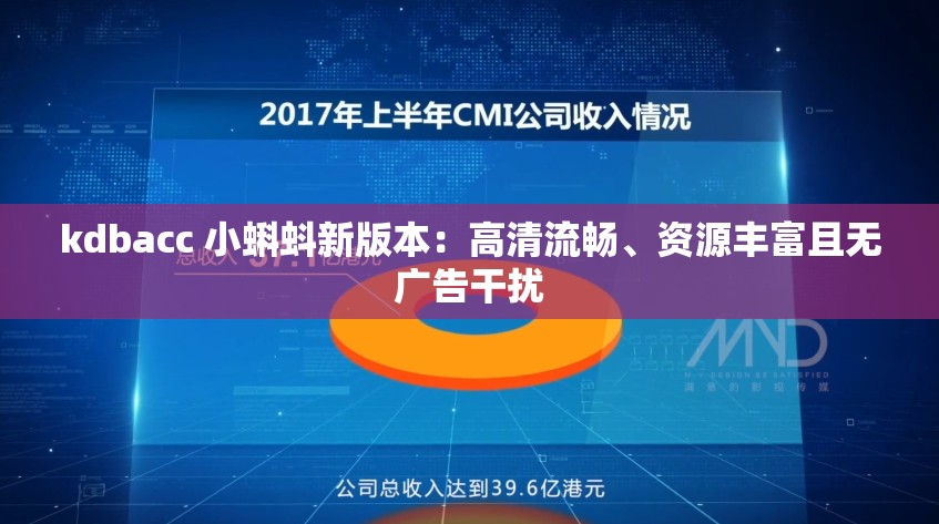 kdbacc 小蝌蚪新版本：高清流暢、資源豐富且無廣告干擾