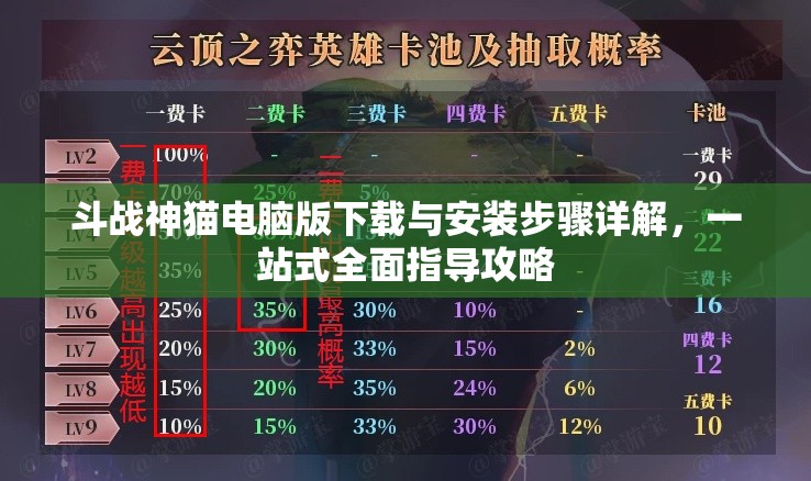 斗戰(zhàn)神貓電腦版下載與安裝步驟詳解，一站式全面指導(dǎo)攻略