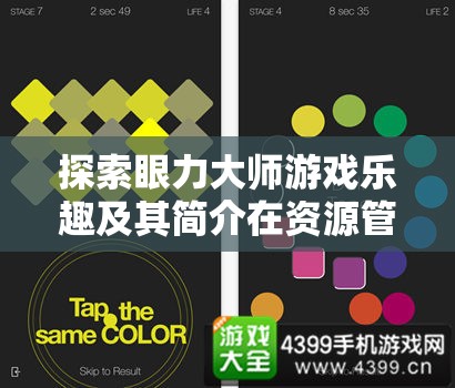 探索眼力大師游戲樂趣及其簡介在資源管理領域中的實際應用與重要性