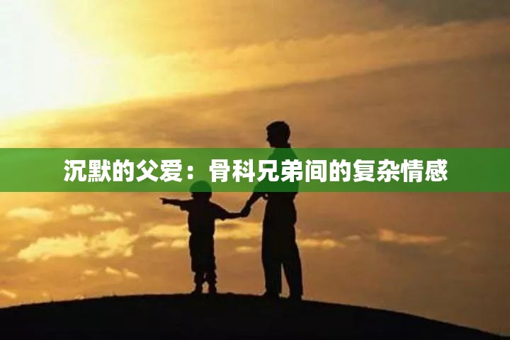 沉默的父愛：骨科兄弟間的復雜情感