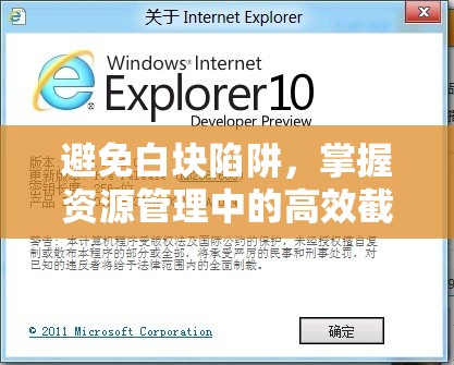 避免白塊陷阱，掌握資源管理中的高效截圖預(yù)覽技巧與藝術(shù)