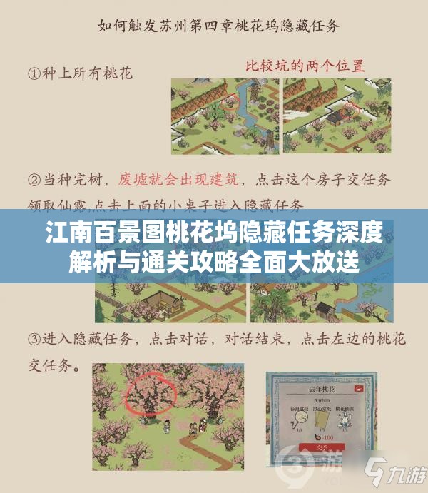 江南百景圖桃花塢隱藏任務(wù)深度解析與通關(guān)攻略全面大放送