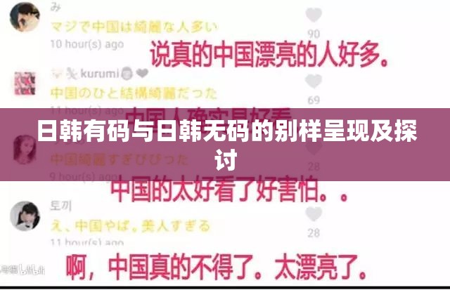 日韓有碼與日韓無碼的別樣呈現(xiàn)及探討