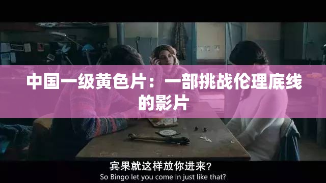 中國(guó)一級(jí)黃色片：一部挑戰(zhàn)倫理底線(xiàn)的影片