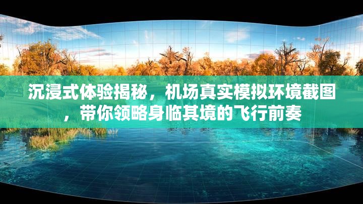 沉浸式體驗揭秘，機場真實模擬環(huán)境截圖，帶你領略身臨其境的飛行前奏