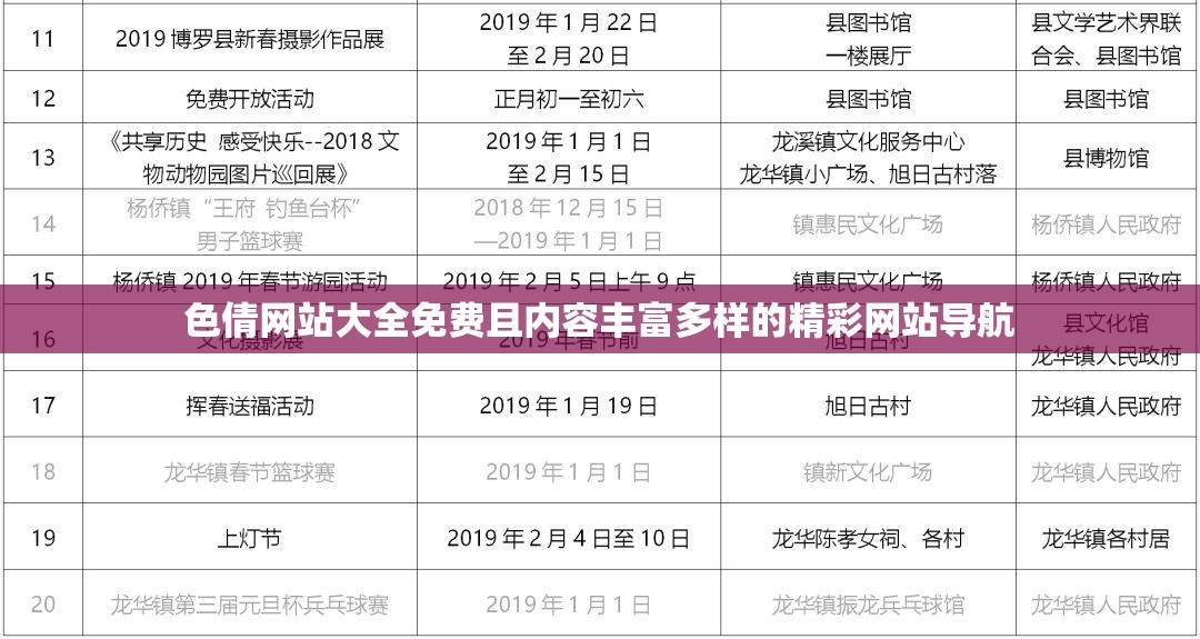 色倩網站大全免費且內容豐富多樣的精彩網站導航