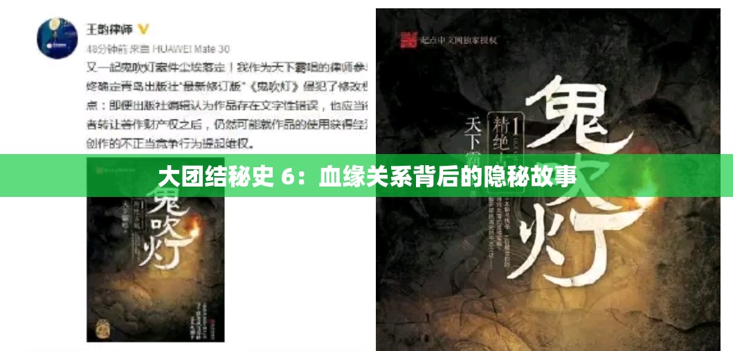 大團(tuán)結(jié)秘史 6：血緣關(guān)系背后的隱秘故事