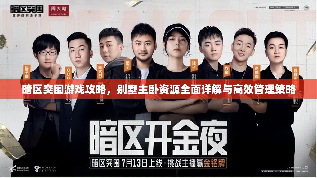 暗區(qū)突圍游戲攻略，別墅主臥資源全面詳解與高效管理策略