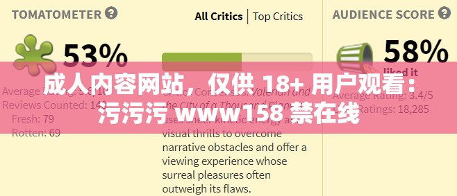 成人內(nèi)容網(wǎng)站，僅供 18+ 用戶觀看：污污污 www158 禁在線