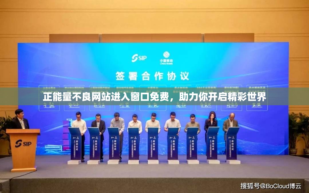 正能量不良網(wǎng)站進入窗口免費，助力你開啟精彩世界