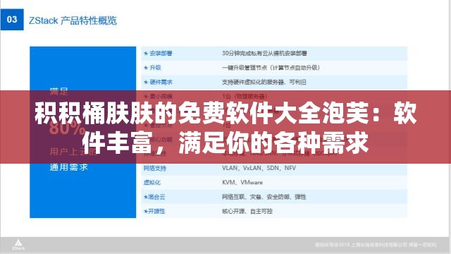 積積桶膚膚的免費軟件大全泡芙：軟件豐富，滿足你的各種需求