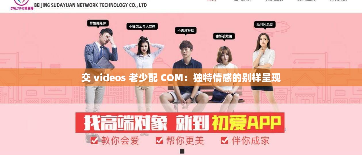 交 videos 老少配 COM：獨(dú)特情感的別樣呈現(xiàn)