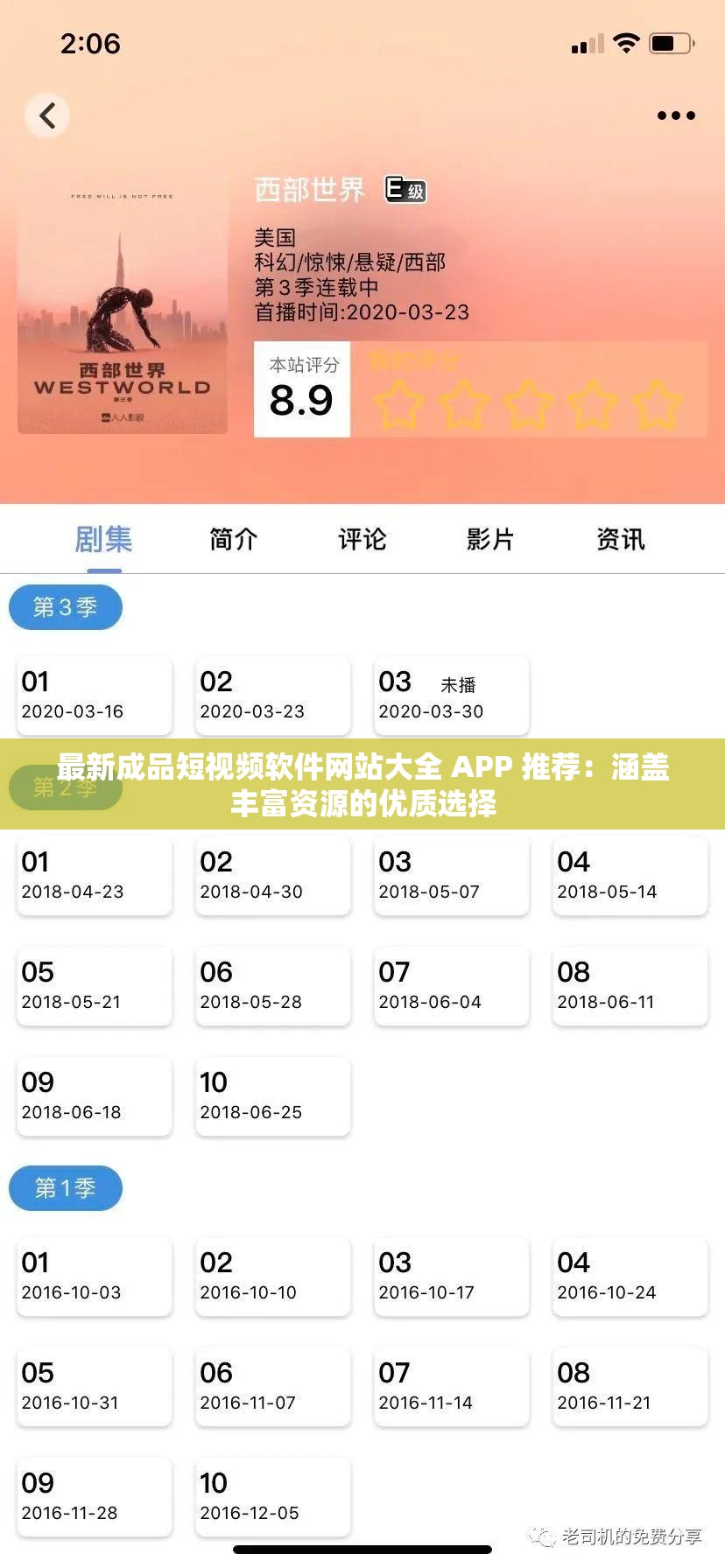 最新成品短視頻軟件網(wǎng)站大全 APP 推薦：涵蓋豐富資源的優(yōu)質(zhì)選擇