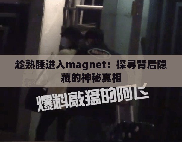 趁熟睡進(jìn)入magnet：探尋背后隱藏的神秘真相