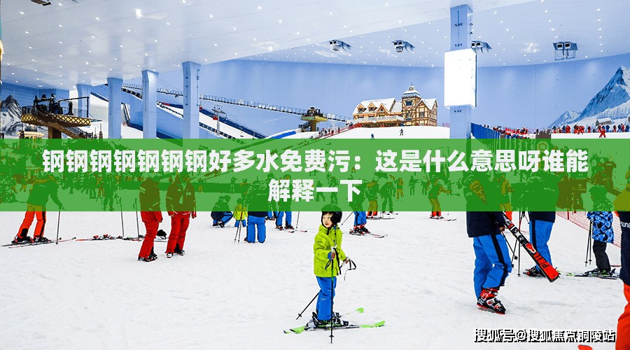 鋼鋼鋼鋼鋼鋼鋼好多水免費(fèi)污：這是什么意思呀誰能解釋一下