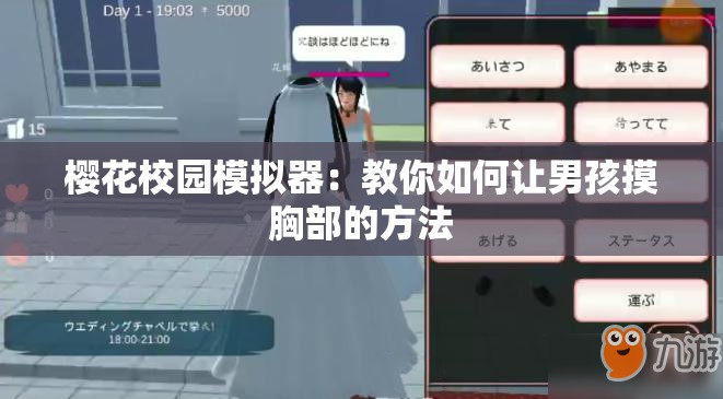 櫻花校園模擬器：教你如何讓男孩摸胸部的方法