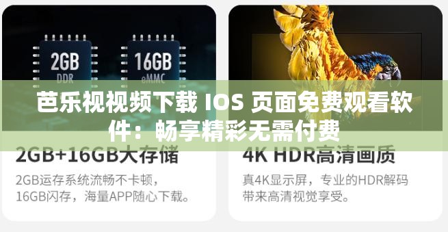 芭樂視視頻下載 IOS 頁面免費(fèi)觀看軟件：暢享精彩無需付費(fèi)