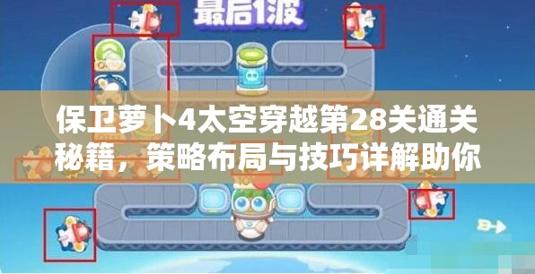 保衛(wèi)蘿卜4太空穿越第28關(guān)通關(guān)秘籍，策略布局與技巧詳解助你輕松過關(guān)