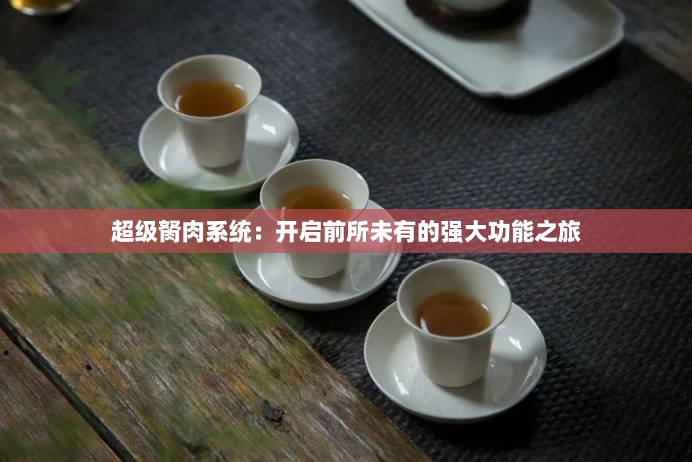 超級(jí)胬肉系統(tǒng)：開啟前所未有的強(qiáng)大功能之旅