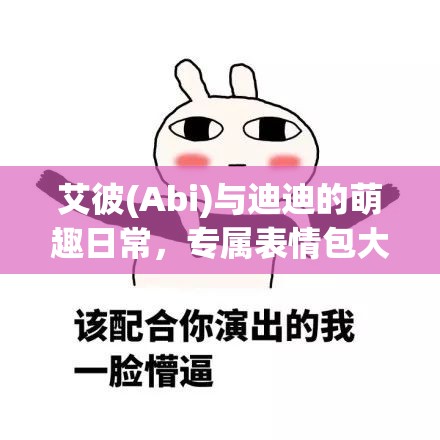 艾彼(Abi)與迪迪的萌趣日常，專屬表情包大揭秘，探索無限歡樂之旅