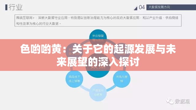 色喲喲黃：關(guān)于它的起源發(fā)展與未來(lái)展望的深入探討