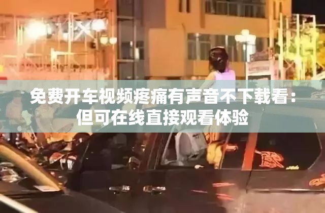 免費(fèi)開車視頻疼痛有聲音不下載看：但可在線直接觀看體驗