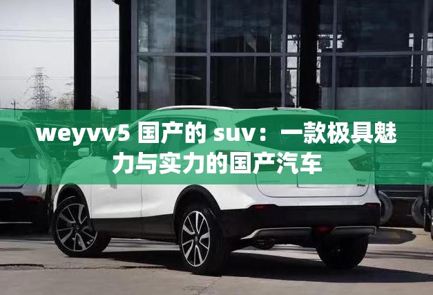 weyvv5 國產(chǎn)的 suv：一款極具魅力與實(shí)力的國產(chǎn)汽車