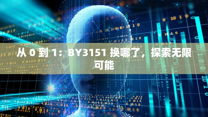 從 0 到 1：BY3151 換哪了，探索無限可能