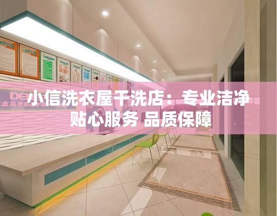 小信洗衣屋干洗店：專業(yè)潔凈 貼心服務(wù) 品質(zhì)保障