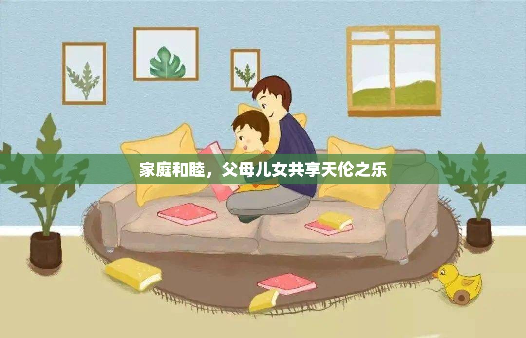 家庭和睦，父母兒女共享天倫之樂