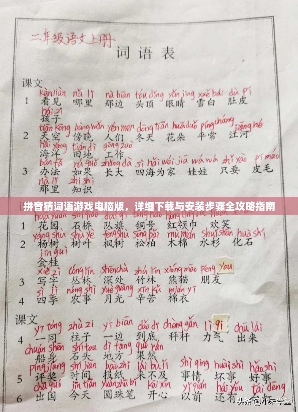 拼音猜詞語游戲電腦版，詳細下載與安裝步驟全攻略指南